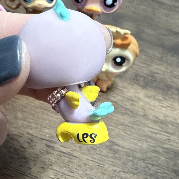 Hasbro LPS Littlest Pet Shop Animal Lot/9 Ostrich Owl Hedgehog Bird Monkey Dog - Picture 6 of 16